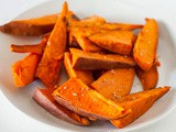 Baked Sweet Potato Spears Recipe