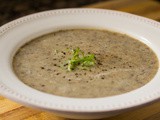 Easy Vegan Cream of Mushroom Soup Recipe (video) | Nutritarian | Dairy-Free