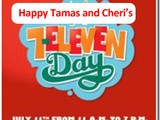 Free Slurpee Day or Tamas and Cheri’s Wedding Anniversary