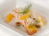 Seared Salmon with Oranges and Fennel Recipe [video]