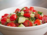 Simple Cucumber Tomato Dill Salad Recipe