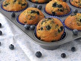 Banana Blueberry Muffins