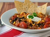 Black Bean Taco Soup