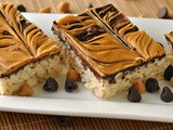 Chocolate Butterscotch Rice Krispie Treats