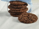 Dark Chocolate and Orange Cookies