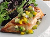 Grilled Chicken with Kiwi Salsa