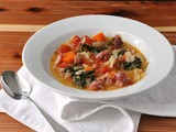 Ham Bone, Veggie & Bean Soup