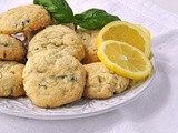 Lemon Basil Sugar Cookies