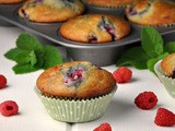 Lemon Raspberry Muffins