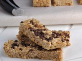 No-Bake Chocolate Chip Granola Bars