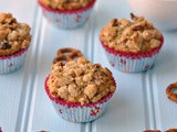 Pretzel Muffins with Chocolate Chips