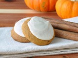 Pumpkin Spiced Cookies with Browned Butter Frosting