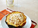 Risotto-Stuffed Acorn Squash ~ Guest Post by The Redhead Baker