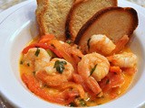 Roasted Pepper Shrimp Saute