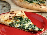 Spinach Alfredo Pizza