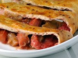 Strawberry Rhubarb Calzone