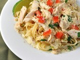 Tequila Turkey Fettuccine