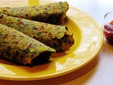 Methi and sesame seeds paratha