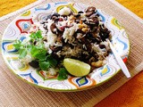 Mushroom pilaf with toasted nuts and cranberries