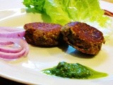 Shakahari shaami kabab (Vegetarian kabab)