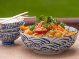 A Quinoa Supper from Leftovers