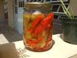 Vinegar Peppers from a Soprano Fan