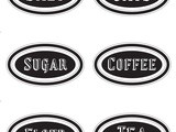 Free Printable Canister Labels