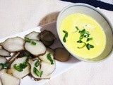 Sustainable Spring:  Sunchoke Slivers with Green Onions and Hollandaise Sauce