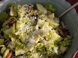 Brussels sprouts, pecan & parmesan salad