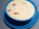 Sabudana and Apple Kheer ( Javvarisi Payasam with Apple)