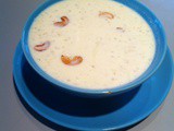 Sabudana and Apple Kheer ( Javvarisi Payasam with Apple)