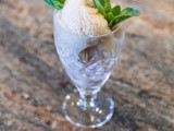 Lemon and Basil Sorbet