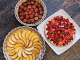 Pies with Vanilla Custard and Chocolate Ganache