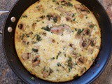 Spinach and Mushroom Frittata