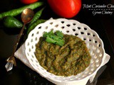 Mint Coriander Chutney - Green Chutney