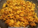 Grated Carrot & Egg Stir Fry