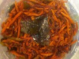 Grated Carrot Stir Fry