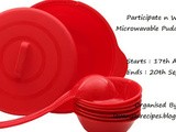 Microwavable Pudding Bowl Set Giveaway - Reminder