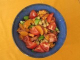 Moroccan-style Yam and Chickpea salad (Guest Post - 13 by Suzanne)