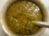 Spinach Dal / Paalak Dal