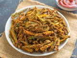 Air Fryer Okra – Air Fryer Kurkuri Bhindi + Video