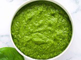 Basil Pesto Recipe - Homemade Vegan Pesto Sauce