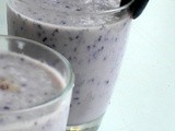 Black Grape Banana Smoothie & a Giveaway