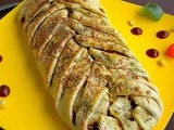 Braided Pizza Bread – Step by Step