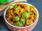 Capsicum Zunka – Capsicum Besan Subzi