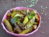 Chettinad Kathirikkai Chops Recipe – Brinjal Chops Recipe