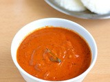 Easy Garlic Tomato Chutney Recipe | Spicy Tomato Kara Chutney | Side Dish For Idli Dosa