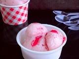 Eggless Strawberry Ice cream (No Eggs, Cream, Condensed Milk)