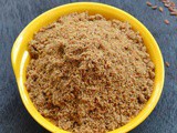 Flax Seeds Podi Recipe – Flax Seed Chutney Powder