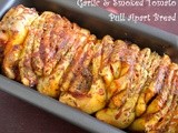 Garlic And Smoked Tomato Pull Apart Bread